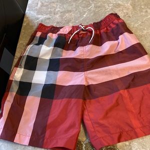 Burberry boys swim shorts size 12 boy